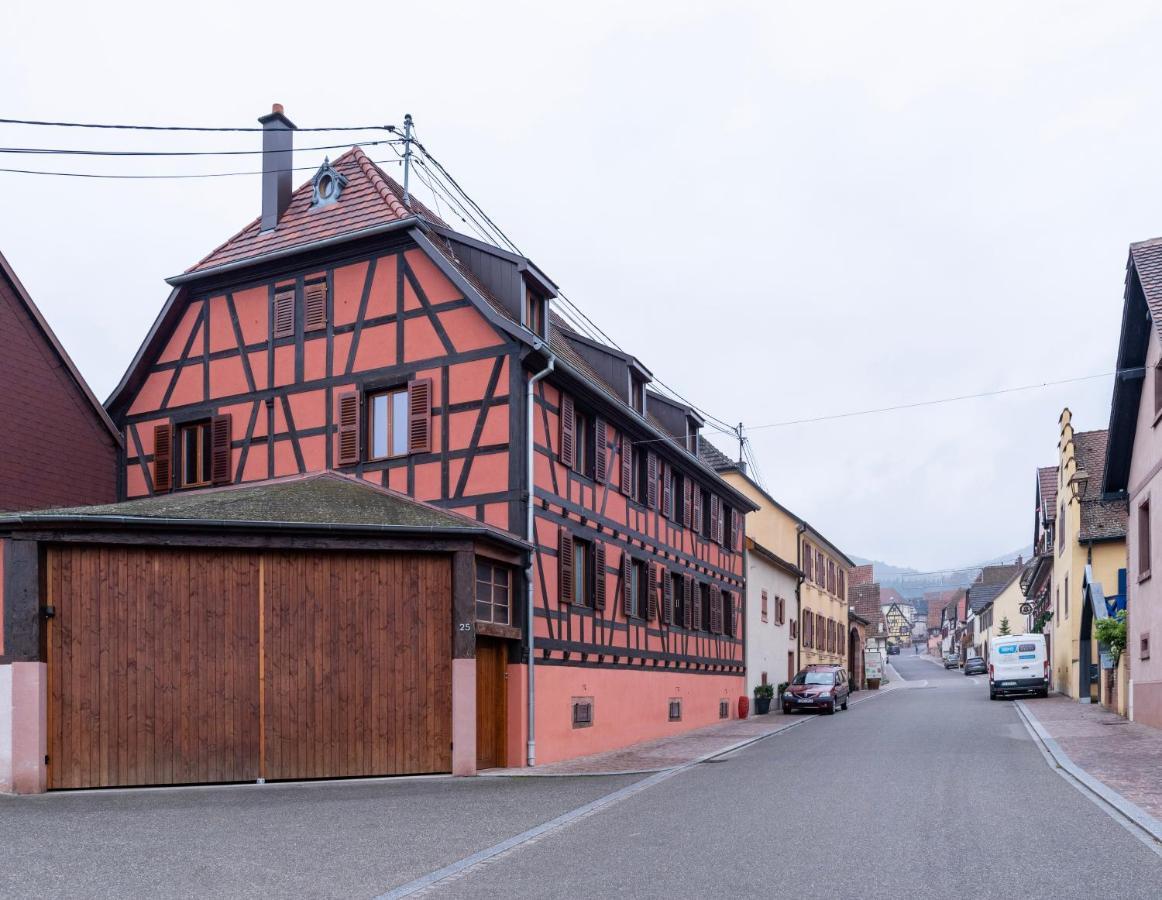 A L'Oree Des Vignes, Gite Classe 3 Etoiles Au Centre De La Route Des Vins D'Alsace Оршвиллер Экстерьер фото